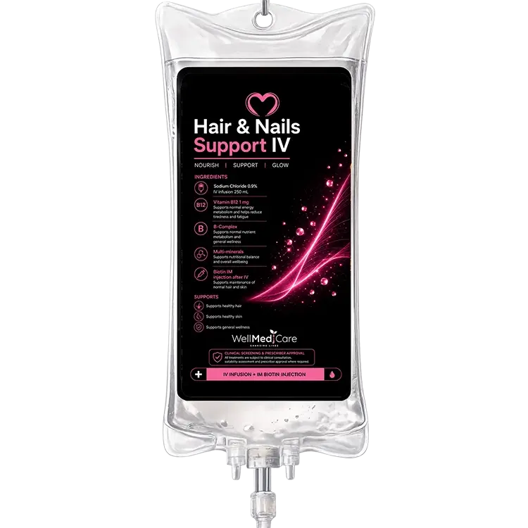 Hair Skin and Nails Support IV Infusion